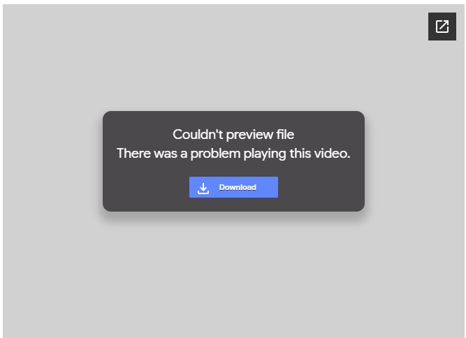 Why am I having an error downloading videos?